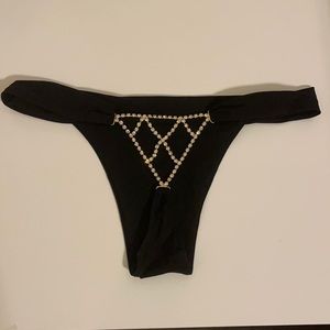 Sauvage Chandelier Thong bikini bottom size medium